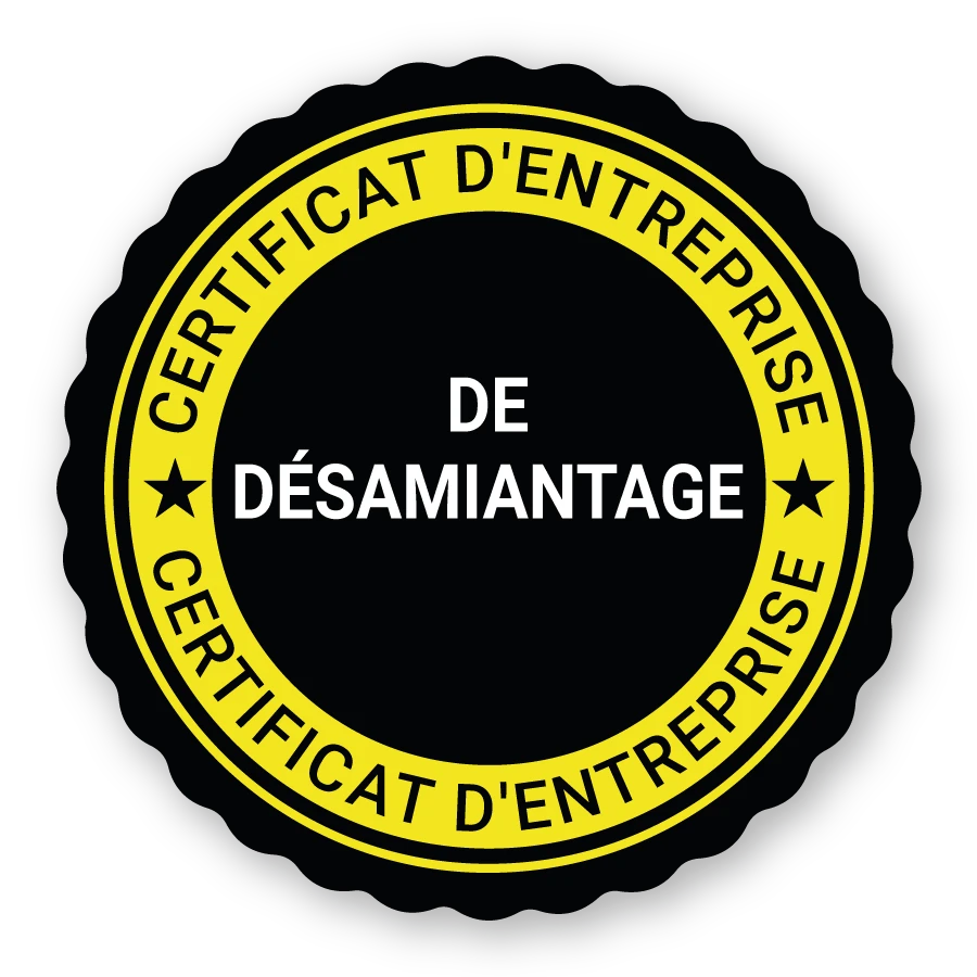 Voir : Certificat d'entreprise désamiantage