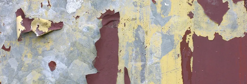 Chrome-6 dans la peinture d'un mur